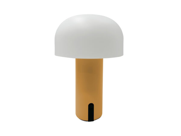 Lampe de table Led sans fil jaune Luca