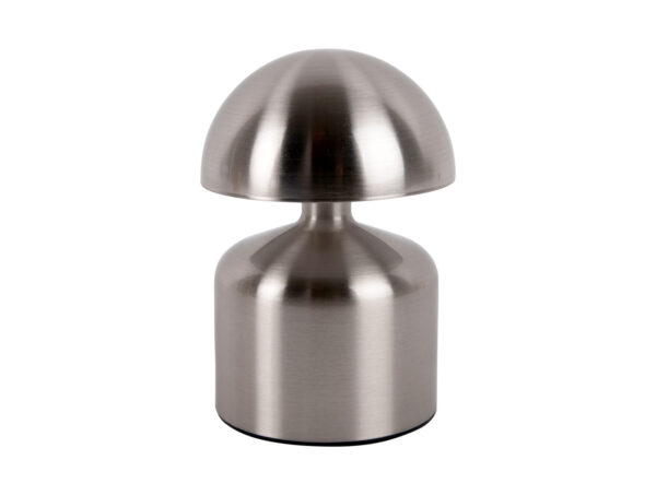 Lampe de table sans fil LED en nickel Impetu