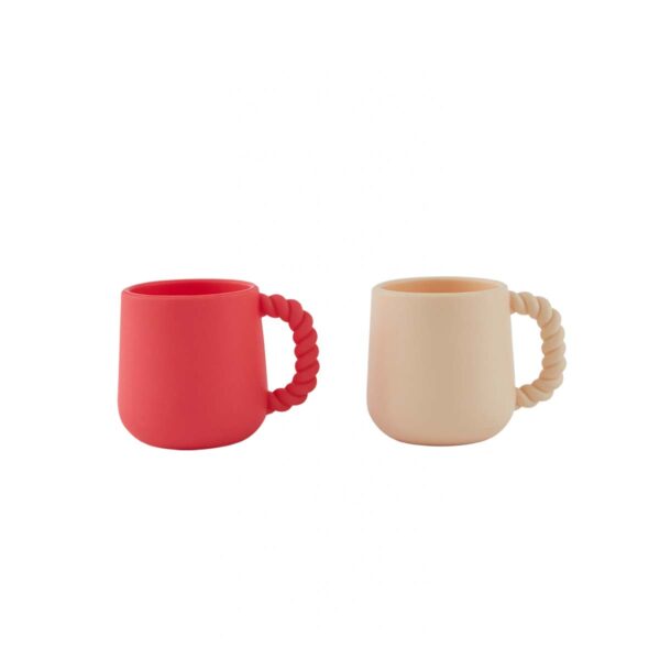 Tasses enfants Douce en silicone - lot de 2