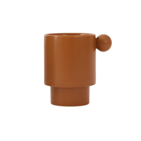 Tasse caramel en céramique Inka