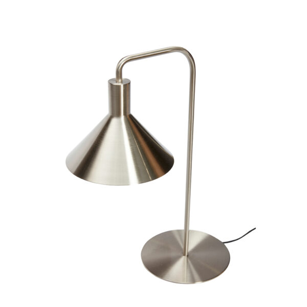 Lampe de bureau design en nickel Solo – Image 3