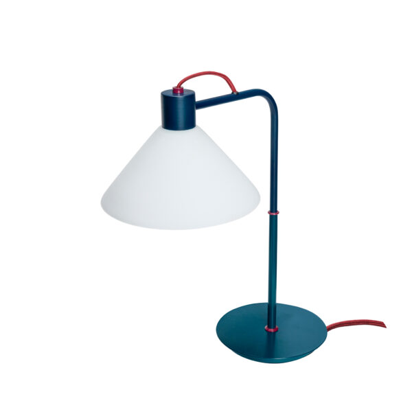 Lampe de table spot bleue – Image 3