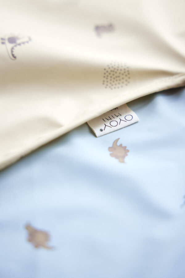 Bavoir manches longues Dino Peach – Image 3