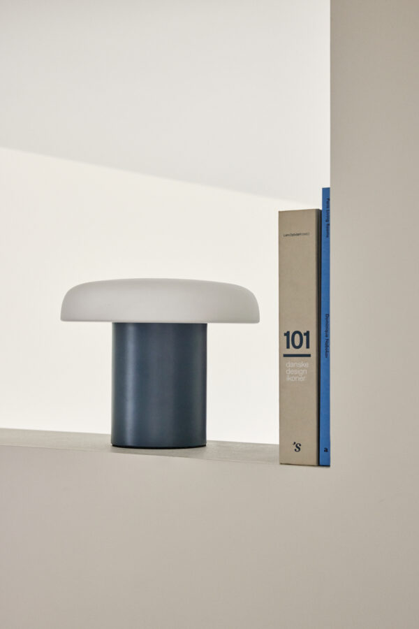 Lampe de table Ateliers bleu et blanc – Image 7