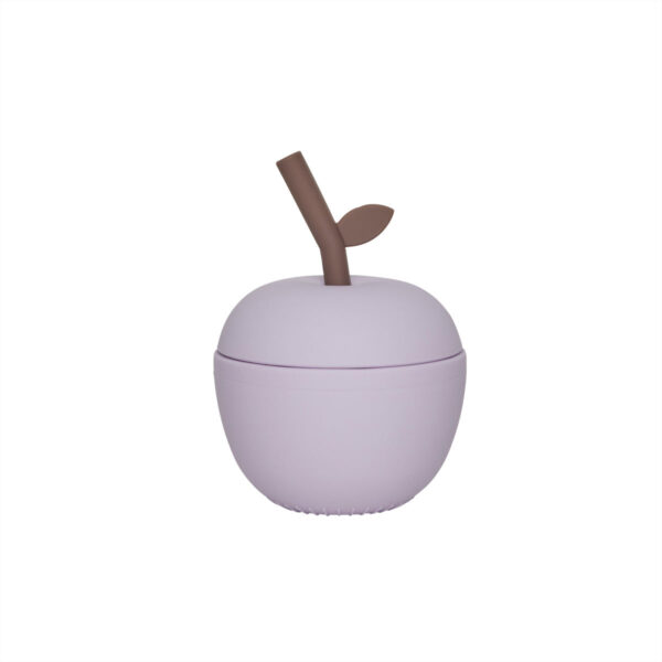 Tasse hermétique enfant pomme violet