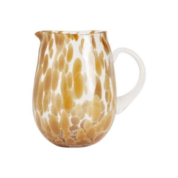 Carafe d'eau en verre Jali