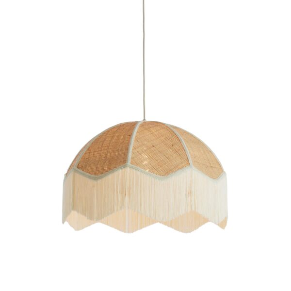 Suspension retro chic rotin Malacia GM – Image 6