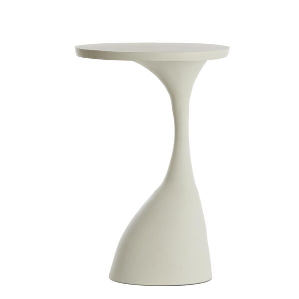 Table d’appoint métal beige Macau