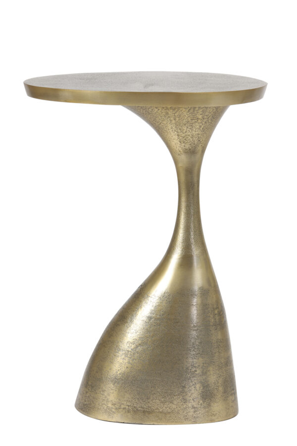 Table d’appoint métal bronze Macau
