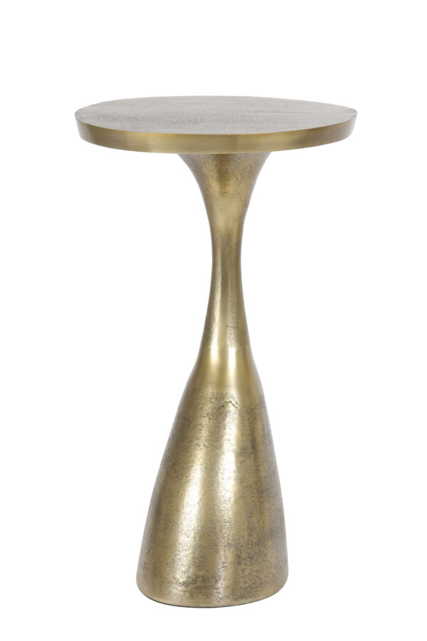 Table d’appoint métal bronze Macau – Image 3
