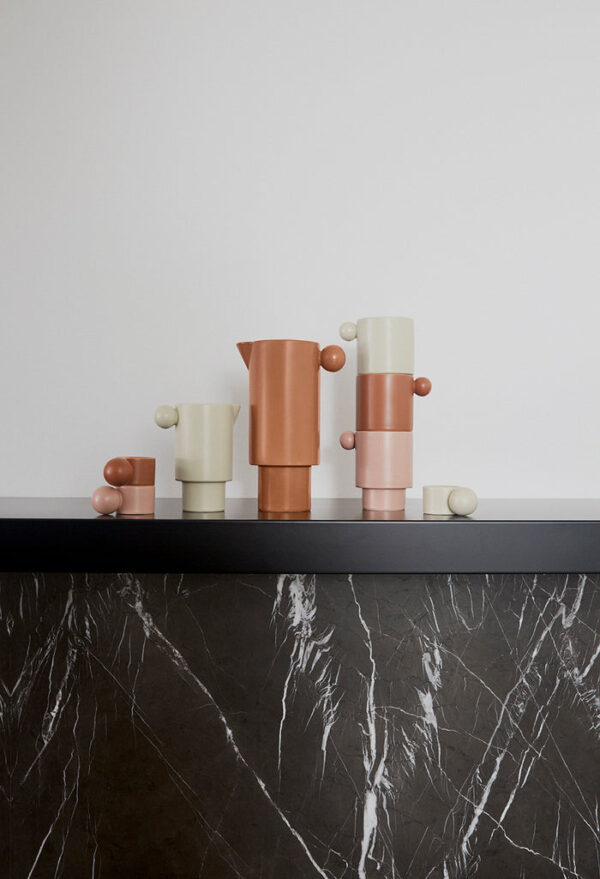 Tasse en céramique rose Inka – Image 7