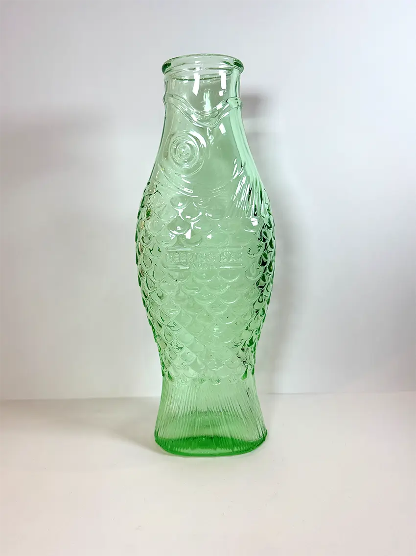 Carafe Poisson verte