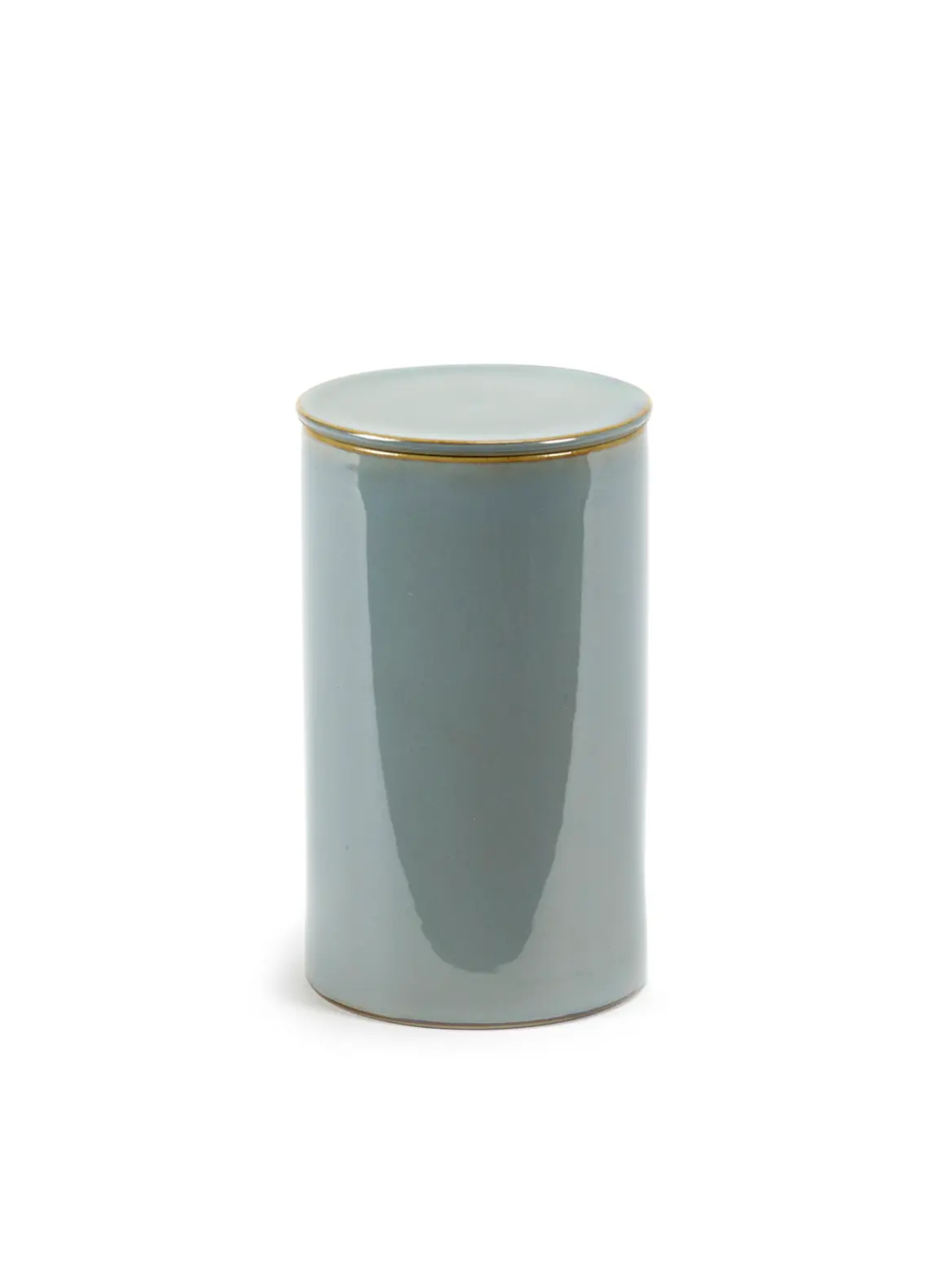 Pot avec couvercle en grès