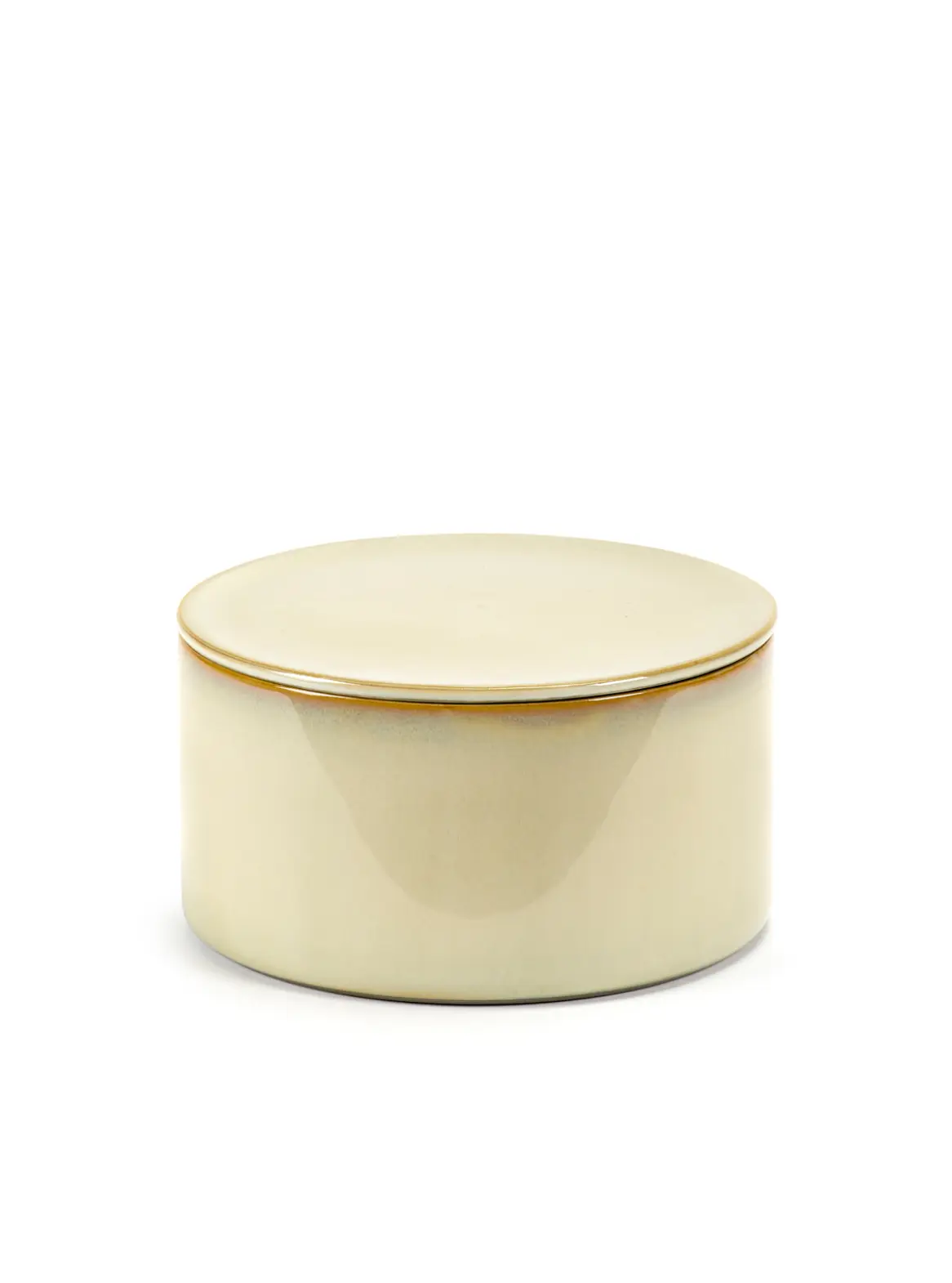 Pot avec couvercle en grès