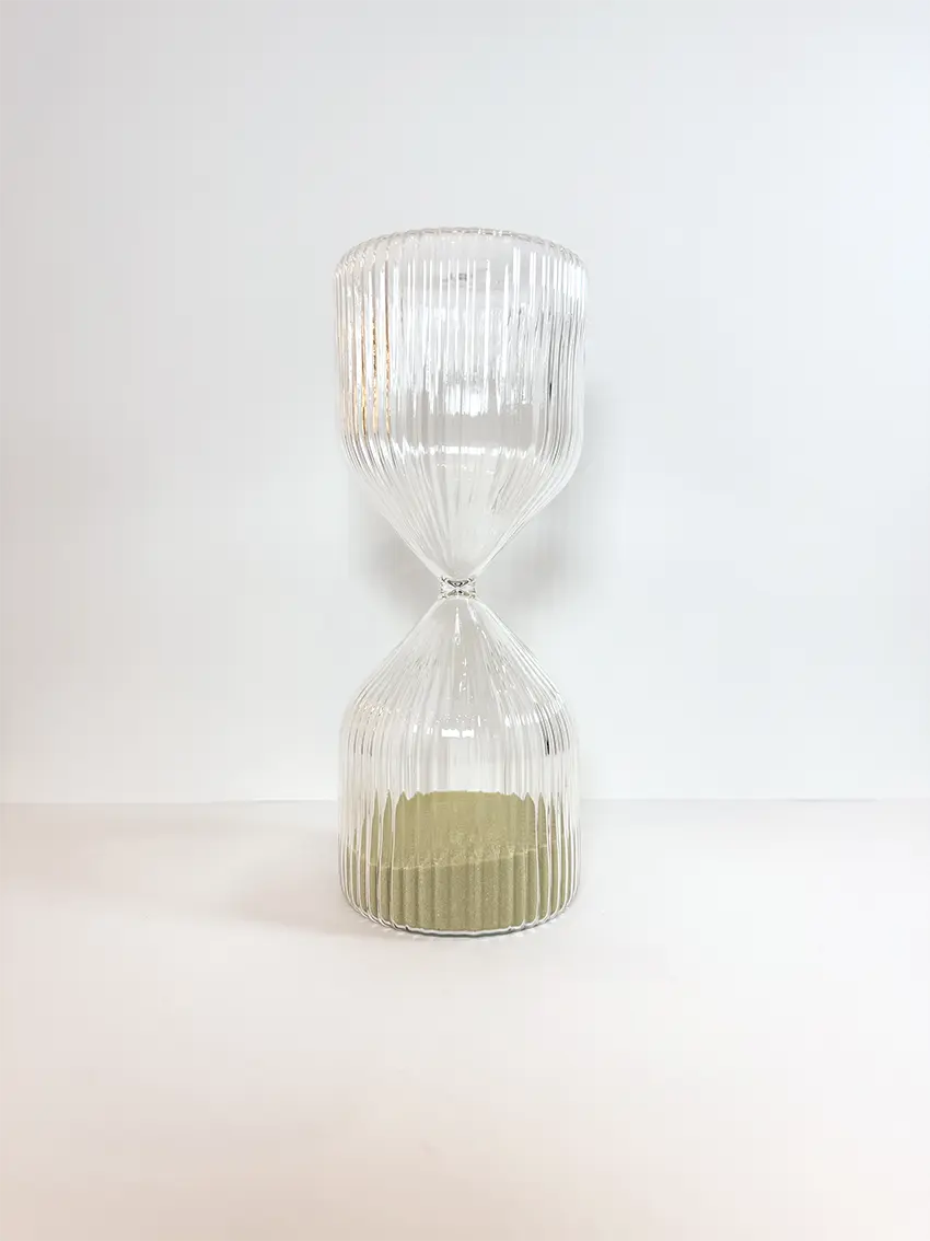 Sablier au sable doré - MM