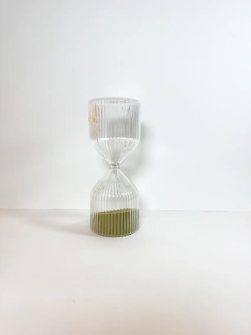 Sablier au sable doré - PM