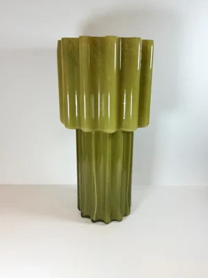 Vase organique vert - GM