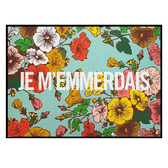 Puzzle "Je m'emmerdais"